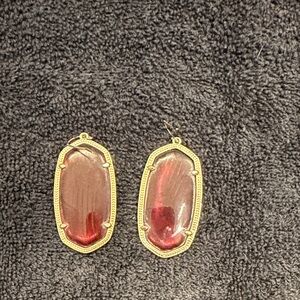 Kendra Scott Elle Red Earrings
